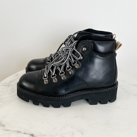 NEW Ted Baker Ammella Black Ankle Boots Size 5 - Picture 6 of 9